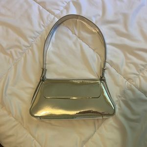 Zara chrome handbag